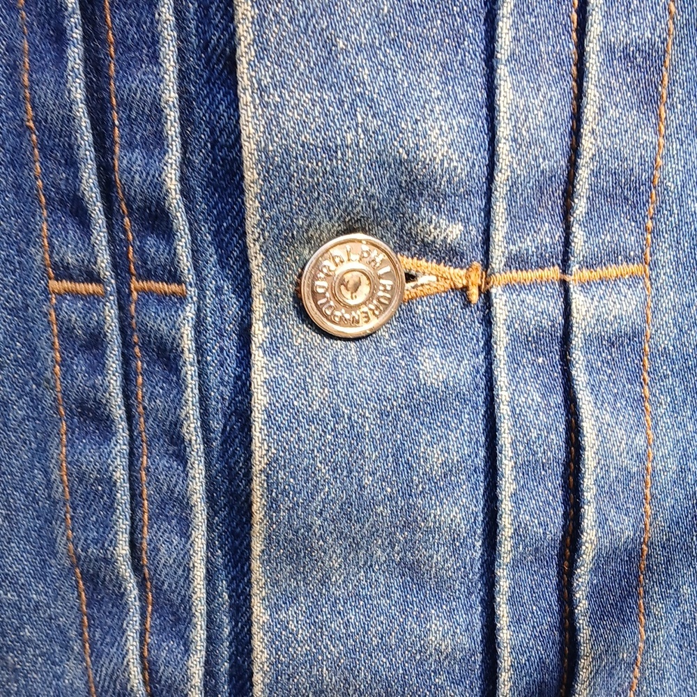 Ralph Lauren women's denim trucker jacket. sz M - Picture 5 of 12